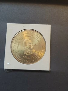 Lincoln University Missouri Medaille 1970 Amtseinführung von Präsident John C Daniel - Bild 1 von 2