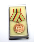 East German "Medal Of Merit"  W/Case, Ministry Of The Interior