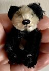 RARE Petite Maison de Poupée VINTAGE SCHUCO Mohair Panda Bear 2 pouces MINIATURE OURS JOINT