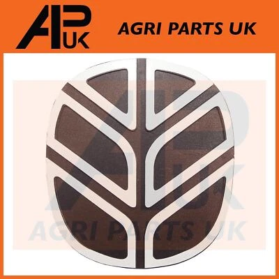 APUK Parafango Posteriore Emblema Logo Plastica per Trattore Fiat Agri Ford Nuova Olanda