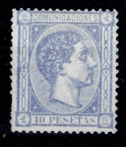 Edifil 171 nuevo * 1875 Alfonso XII sello España 10 pesetas Spain - Foto 1 di 1
