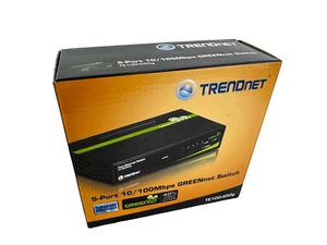 TRENDnet TE100 5-Port 10/100 Mbps GREENnet Switch External Switch TE100-S50g - Picture 1 of 1
