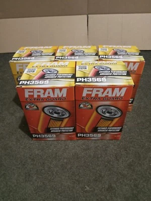 Filtros de aceite protector extra Fram PH3569 5 piezas X257 PG257 41452T COS3569 AUDI VW Volvo Foto 1 de 2