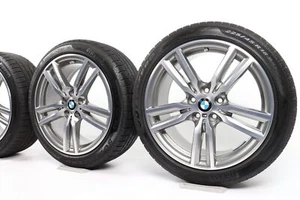 Original BMW 2er F45 F46 Winterräder 18 Zoll 486 M Doppelspeiche 7848602 39970 - Bild 1 von 7
