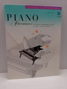 Piano Adventures Level 3A von Nancy und Randall Faber, Eine grundlegende Klaviermethode. - Bild 1 von 3