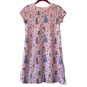 Disney Store Girls Pink Princess Nightgown Size 9/10 - Picture 1 of 12