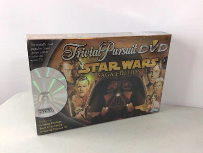 Star Wars Trivial Pursuit DVD Trivia Game NEW - Image 1 of 4