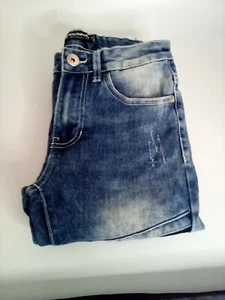 SOUTHPOLE BOYS JEANS SIZE 12 WHITE WASH DISTRESSED STRAIGHT LEG  - Picture 1 of 6