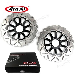 BLACK 296mm Front Brake Rotor Disc For Honda CB 400 SB 2005 / CB 1 400 1989 1990 - Picture 1 of 11