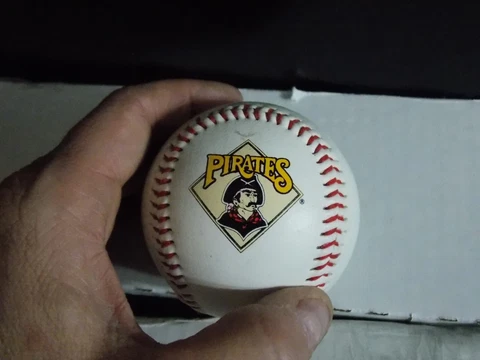 2001 Pittsburgh Pirates Logo Baseball Ball Brand  MLB Cover