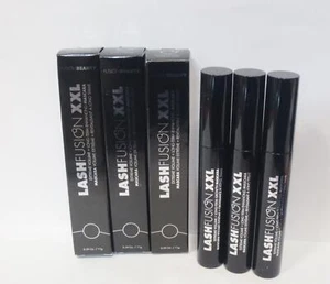 LASH FUSION XXL MÁSCARA DE PESTAÑAS EXTREME VOLUME REALCE NEGRA 0,39 OZ (LOTE DE 3 PIEZAS) - Imagen 1 de 5