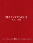 Canon EF Lens Work III Book, The Eyes of EOS Cameras, 2003 Edition, More Listed