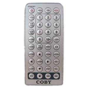 Coby DVD719 Pre-Owned Factory Original DVD Player Remote Control - Picture 1 of 6