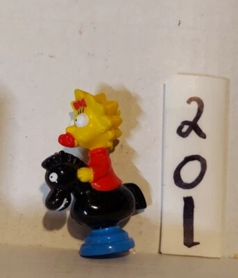 Figura Caballero Maggie - Camisa Roja - 1992 - Ajedrez 3D de Los Simpson Foto 1 de 3