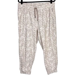 Athleta Farallon Jogger Pants Womens 2X Abalon Pebbles Texture Print Casual - Picture 1 of 12