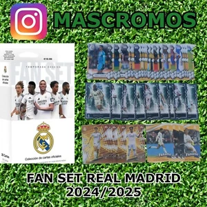 TOPPS FAN SET REAL MADRID 2024/2025 COMPLETO - ALL - Imagen 1 de 77