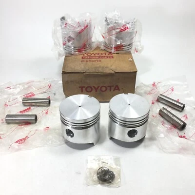 Pasadores de pistones STD Toyota Corolla KE30 KE35 KE36 genuinos NOS 13101-24010 Foto 1 de 4