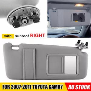 Sun Visor Shade Right Driver Side w/o Vanity Light For Toyota Camry 2007-2011 - Picture 1 of 12