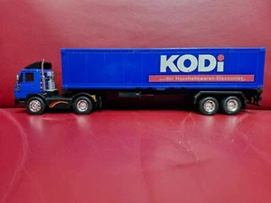 Siku Plastic Remake Mercedes 709-1114 Case Kodi Promotional Model 1:50 Used - Picture 1 of 10