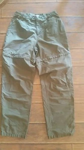 Columbia Womens Convertible Hiking Camping Pants Olive Green Size 12 - Picture 1 of 3