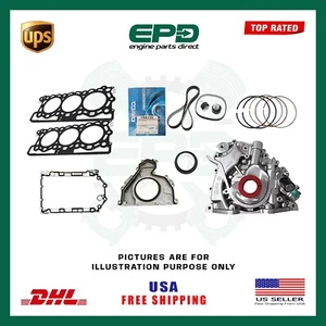 OIL PUMP WITH ENGINE REBUILD KIT FOR LAND ROVER JAGUAR SPORT 306DT 3.0 DIESEL V6 - Picture 1 of 1