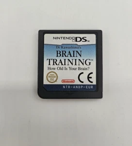 BRAIN TRAINING: HOW OLD IS YOUR BRAIN? | MODUL CARTRIDGE | NINTENDO DS - Picture 1 of 1