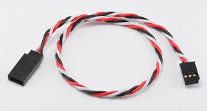 (1) 30CM Twisted 22awg Servo Extension Lead / Futaba - Picture 1 of 2