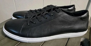 Kenneth Cole Kam 2.0 Mens Casual Leather Lace Up Sneaker Black Size 12 - Bild 1 von 5