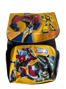 zaino scuola elementare bambini Transformers Animated giallo e nero - Imagen 1 de 8