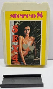Sex 4 Italian Adult Novelty 8-Track – Rare Variant – Tested & Serviced - Picture 1 of 4