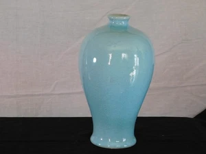 Kunstkeramik Meiping Stil Clair de Lune Glasur gemarkt/signiert Vase - Bild 1 von 14