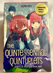 The Quintessential Quintuplets Box Set Part 2 Manga New/Sealed (Bumped Box) - Picture 1 of 6