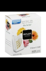 NUEVO Renuzit After The Rain Gel CALENTADOR y Ambientador Plug In Recarga - Imagen 1 de 1