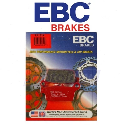 EBC Rear X Series Carbon Brake Pads for 2002 Gas Gas SM 400 FSE - Brake rq Foto 1 de 4