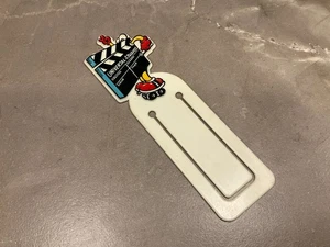 Universal Studios Vintage Clapper board bookmark plastic - Picture 1 of 3