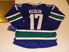 2012-13 Vancouver Canucks 3rd Alternate Jersey Child S/M Youth Ryan Kesler 