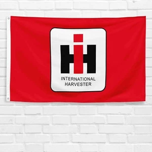 For International Harvester 3x5 ft Banner IH Tractor Farm Equipment Flag - Bild 1 von 12