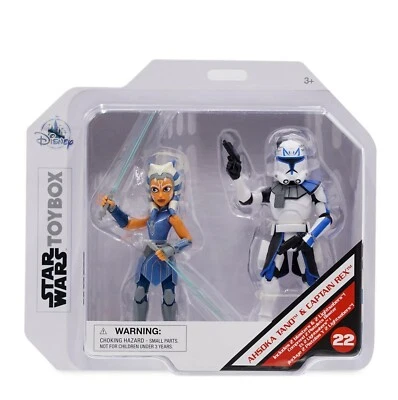 Disney Star Wars Toybox - Ahsoka Tano y Capitán Rex (#22) Figuras de acción nuevas Foto 1 de 4