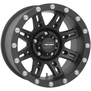 (1) 18x9 +0 Pro Comp PA31 Stryker 6x5.5 Flat Black Wheel - Picture 1 of 3