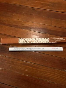 Vintage Unitech Lettering Template 44-2290 290CL Use Pen 4 - Picture 1 of 4