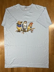 Vintage Life’s A Beach Bird T-Shirt Größe 2XL blau - Bild 1 von 5