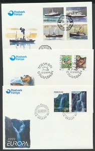 FAROE ISLANDS. 1999 FDC, 20v (FDC1999) - Picture 1 of 2