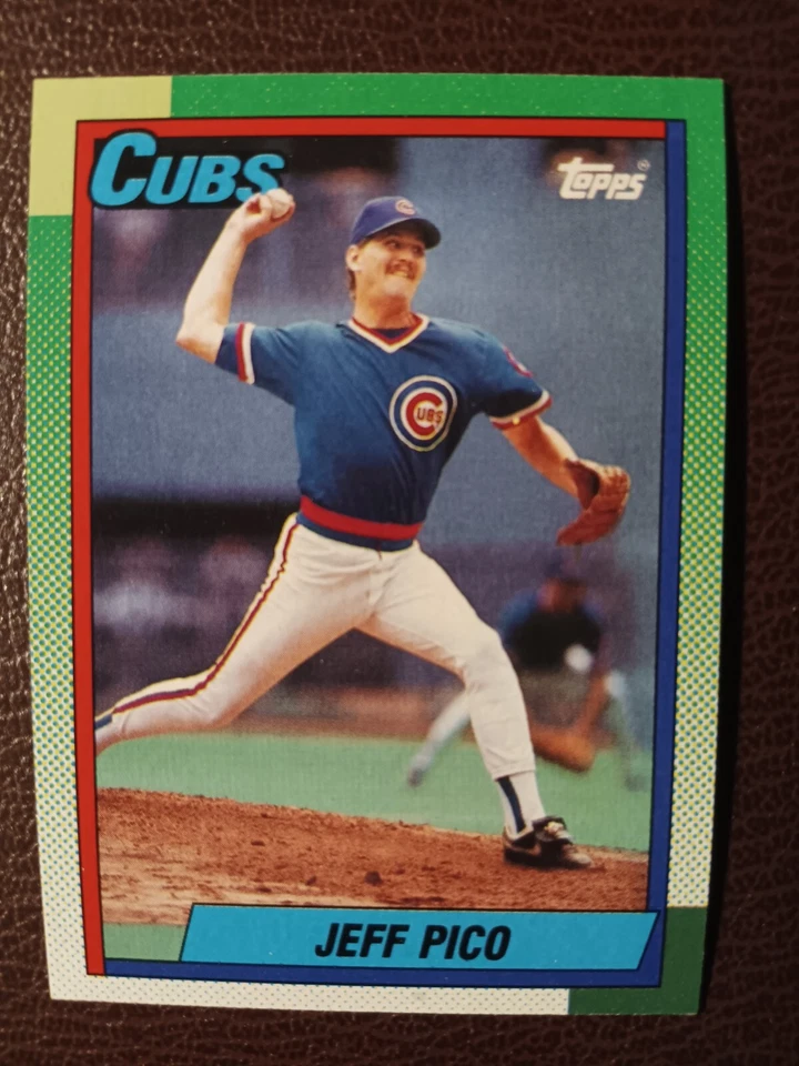 JEFF PICO CHICAGO CUBS 1990 TOPPS BASEBALL CARD #613 - Image 1 of 1