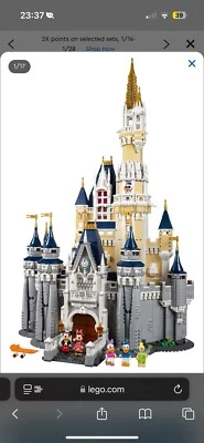 LEGO Disney Castle 71040 Retired Complete Brand New in Sealed Box - Image 1 of 4
