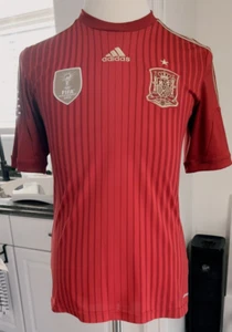 Adidas ClimaCool Spanien 2014-15 Heim Trikot FIFA 2010 Weltmeister Größe Small - Bild 1 von 7