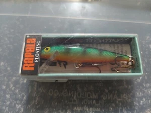 RARE RAPALA ORGINAL FLOATING 7 P IRELAND F-07 PERCH NIB FISHING LURE F-7  - Picture 1 of 4