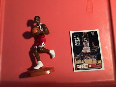 Figura suelta Mattel NBA Super Stars Court Collection Scottie Pippen 1998-99 Foto 1 de 4