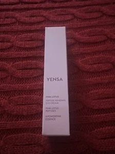 Yensa Pink Lotus Peptide Renewal Eye Cream 8 Power Pink Essence 0.5 fl New  - Picture 1 of 1