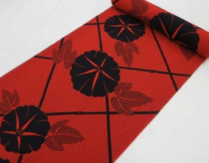 Bullone cotone Morning Glory mai usato IN CANTIERE tessuto kimono giapponese BC94 - Foto 1 di 7