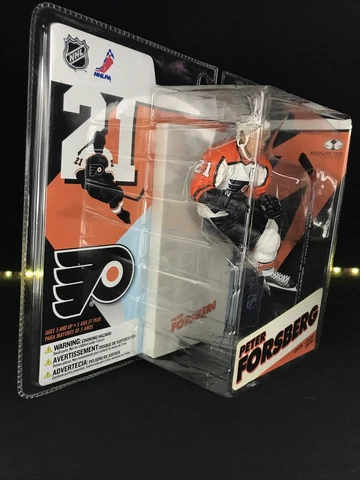 McFarlane NHL Series 12 PETER FORSBERG Philadelphia Flyers #21 ORANGE CHASE NEW Cover
